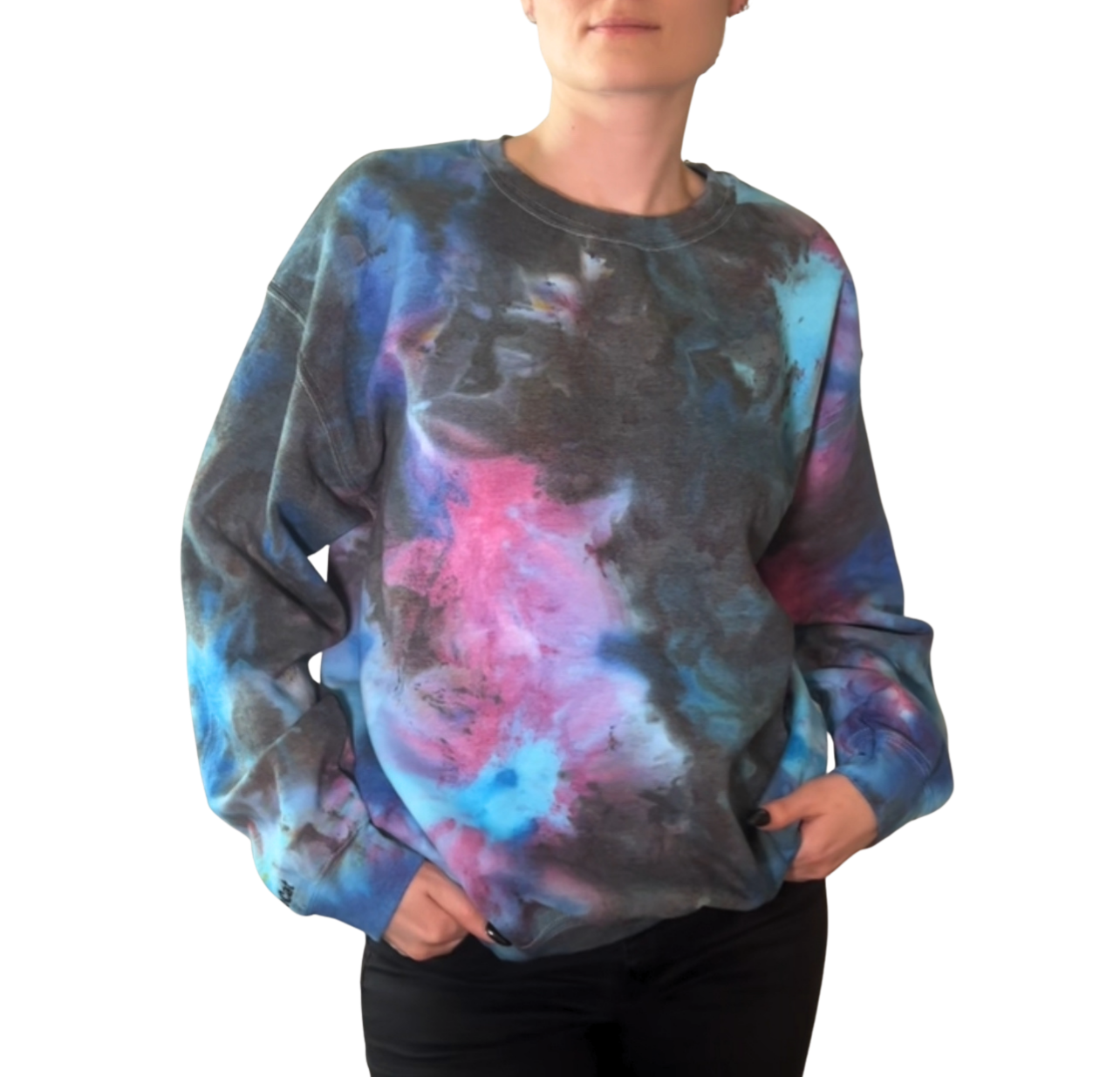 <Telo> CRESCENT【UNWASTED LIMITED COLOR】 Nebula Veil Sweatshirt (Large) – KazooCat
