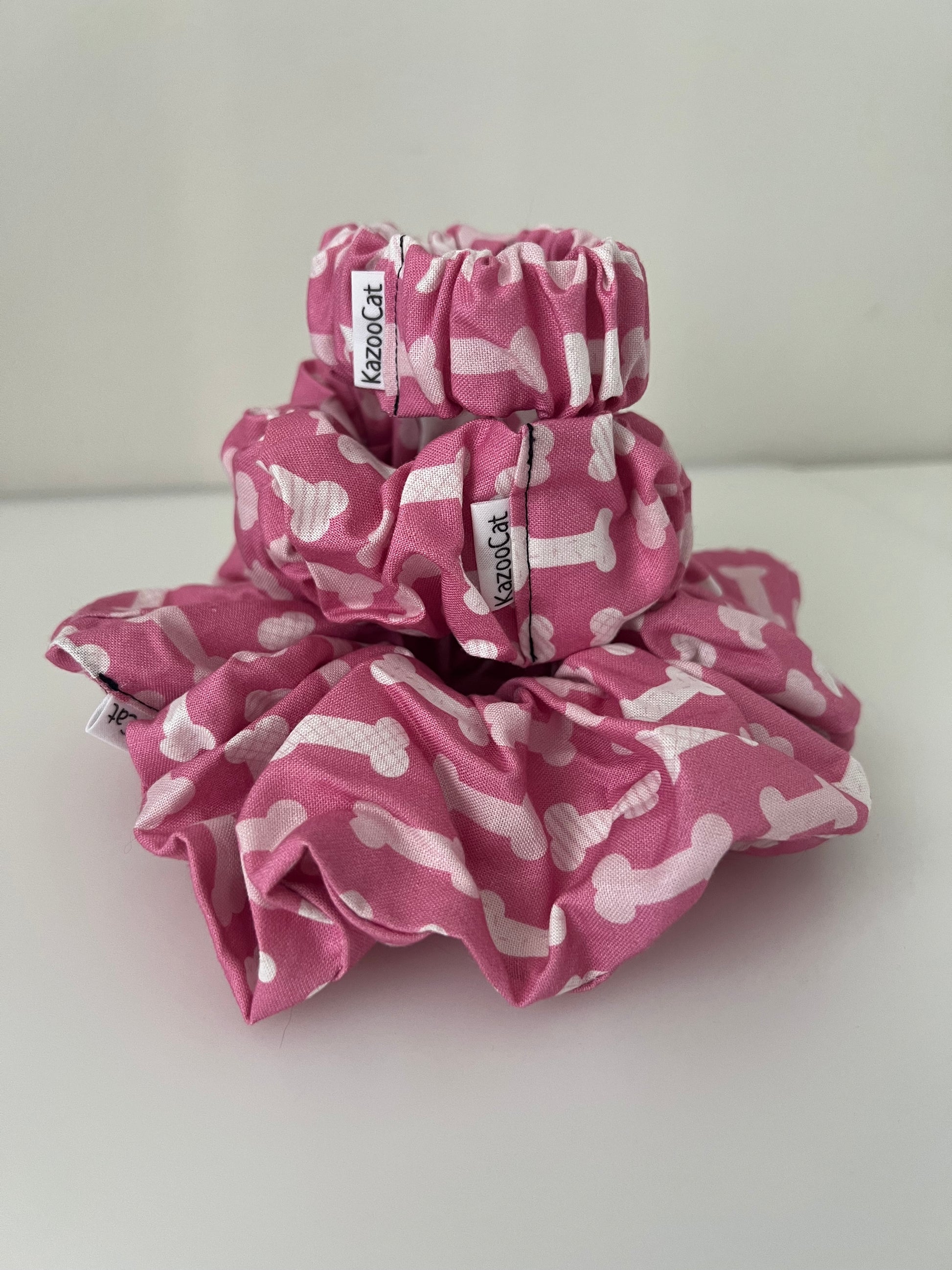Dog Bone Scrunchie