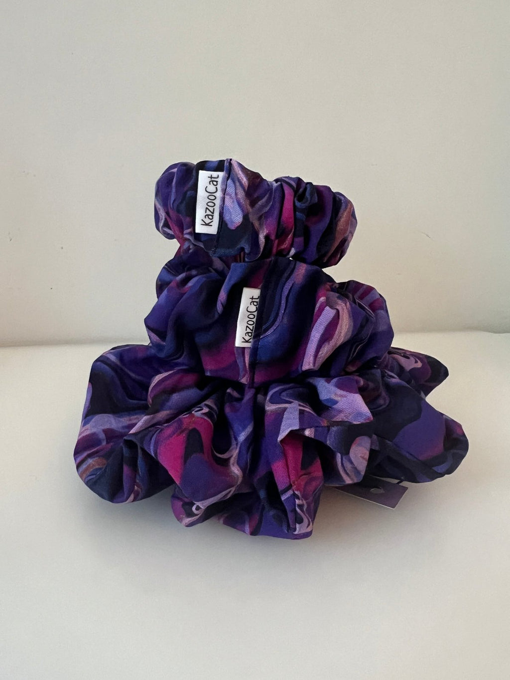 Purple Oil Slick Scrunchie