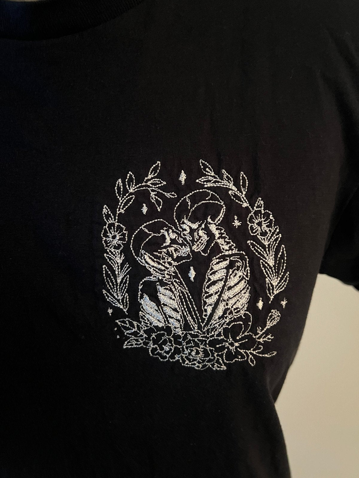 Skeleton Lovers Short Sleeved Shirt