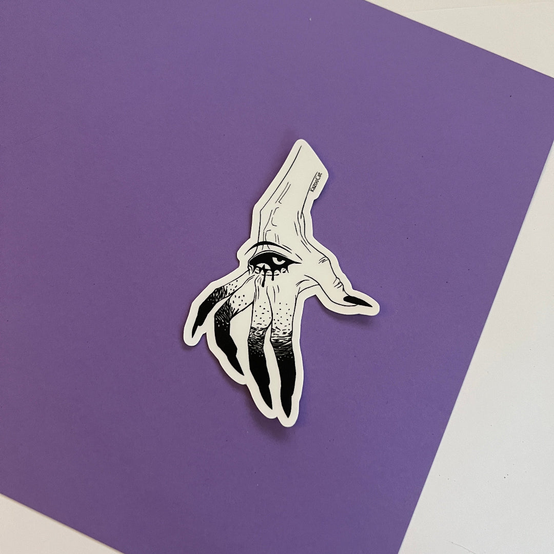 Witch's Hand Sticker
