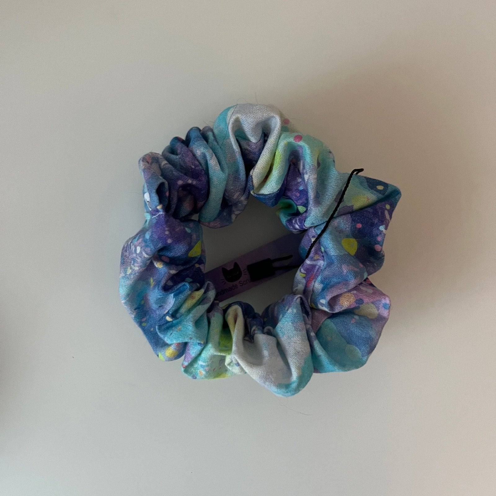 Splatter Graffiti Scrunchie