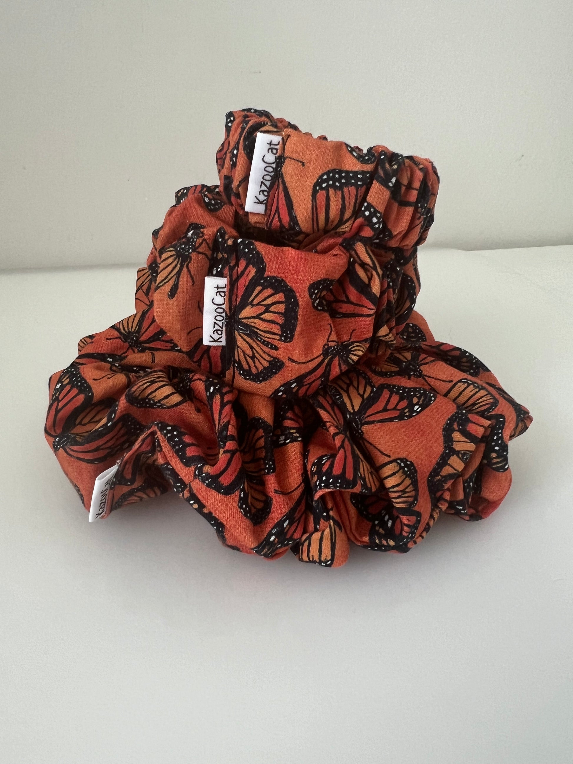 Monarch Butterfly Scrunchie