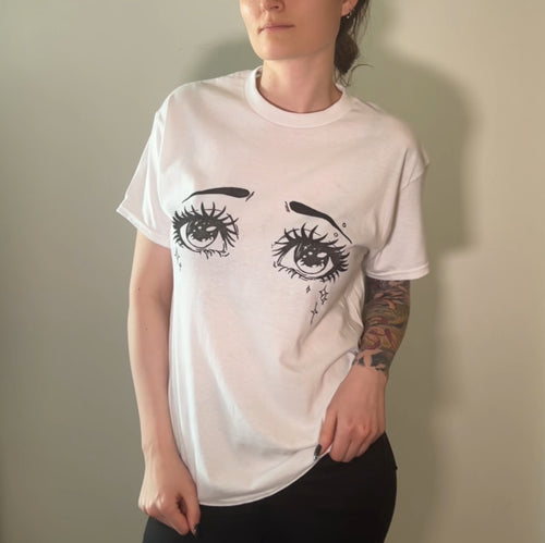 (PREORDER) Sad Girl Anime Eyes T-Shirt