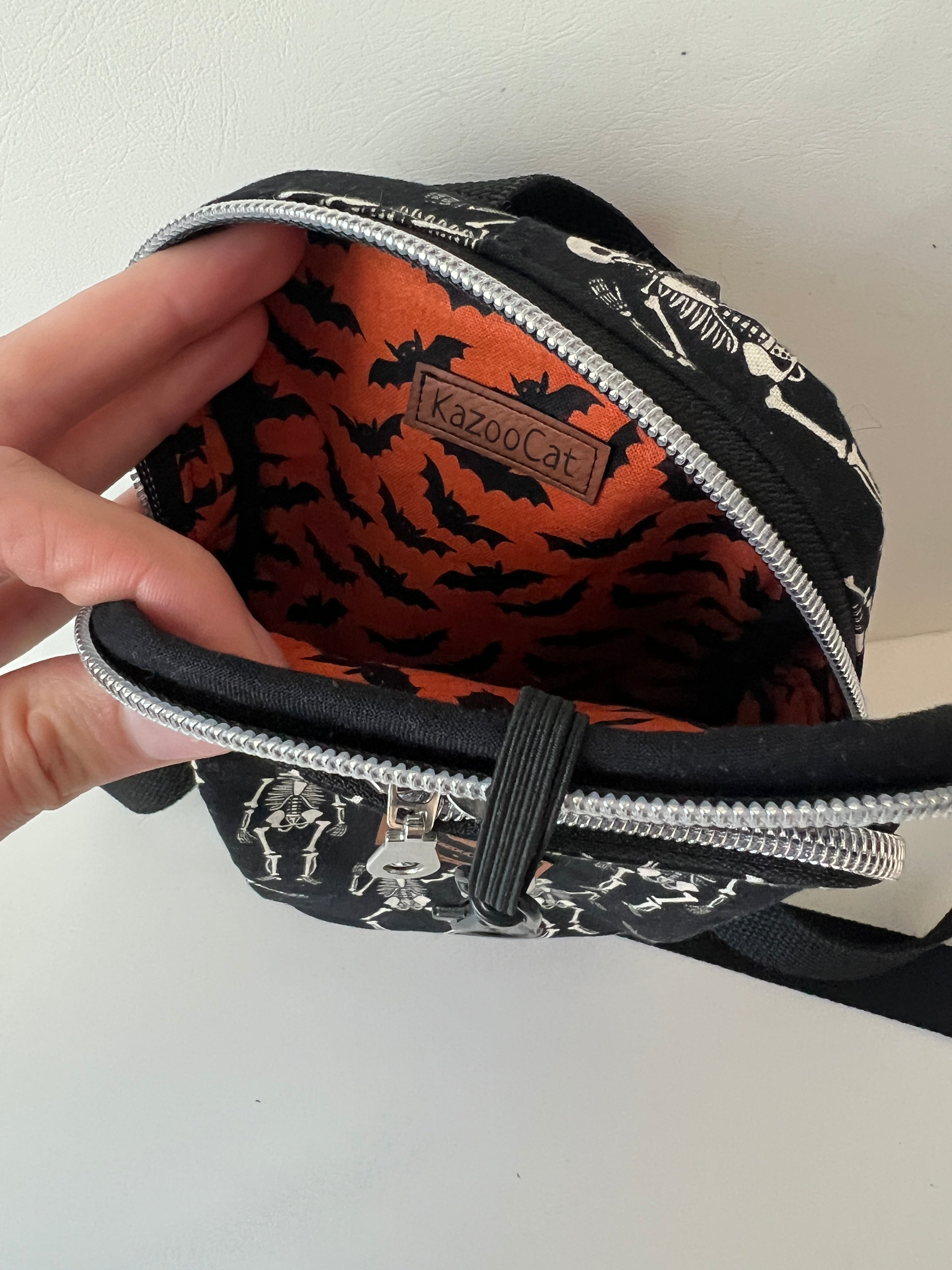 Dancing Skeleton Crossbody Bag