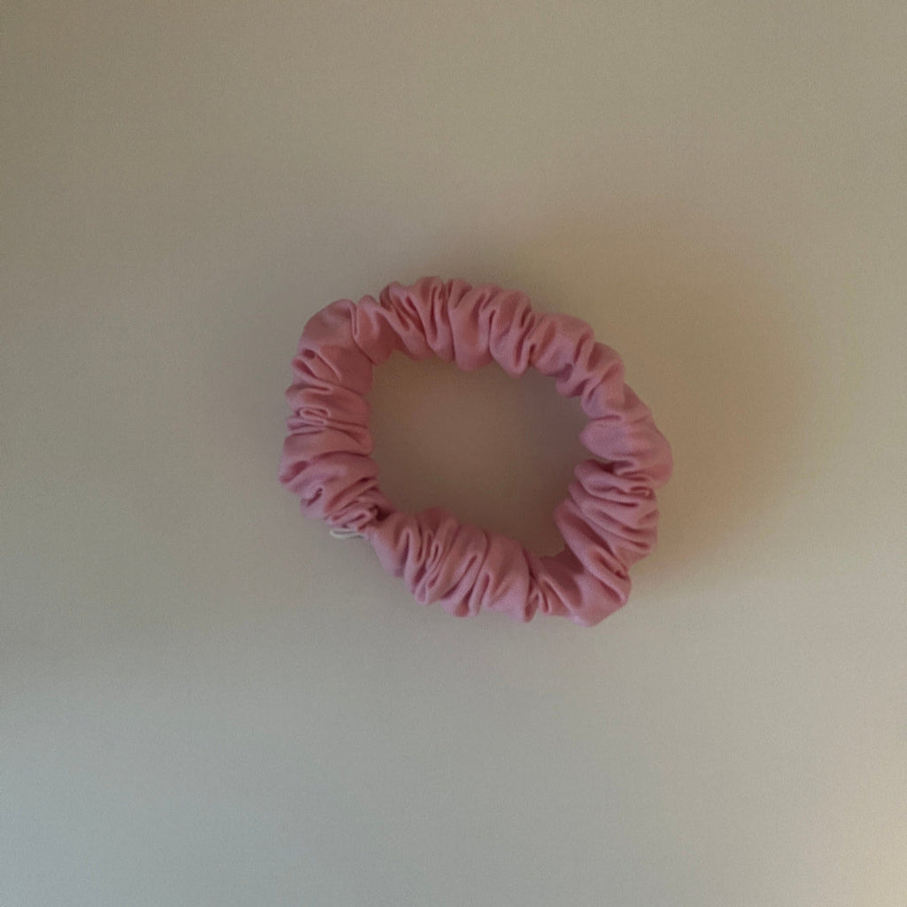Solid Pink Scrunchie