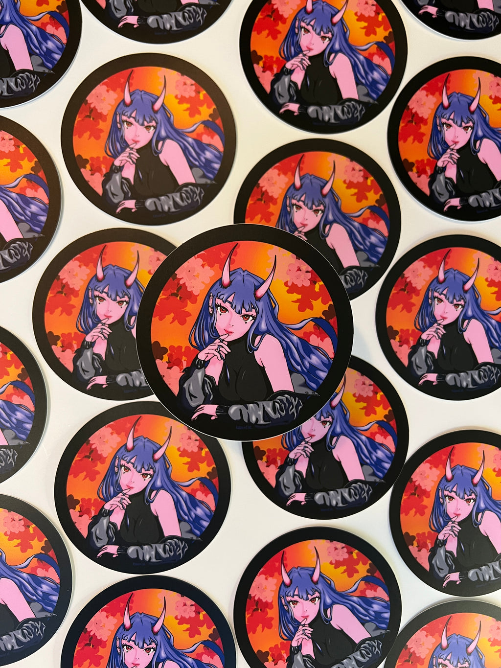Momo Sticker