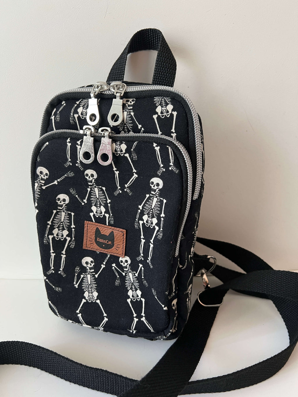 Dancing Skeleton Crossbody Bag