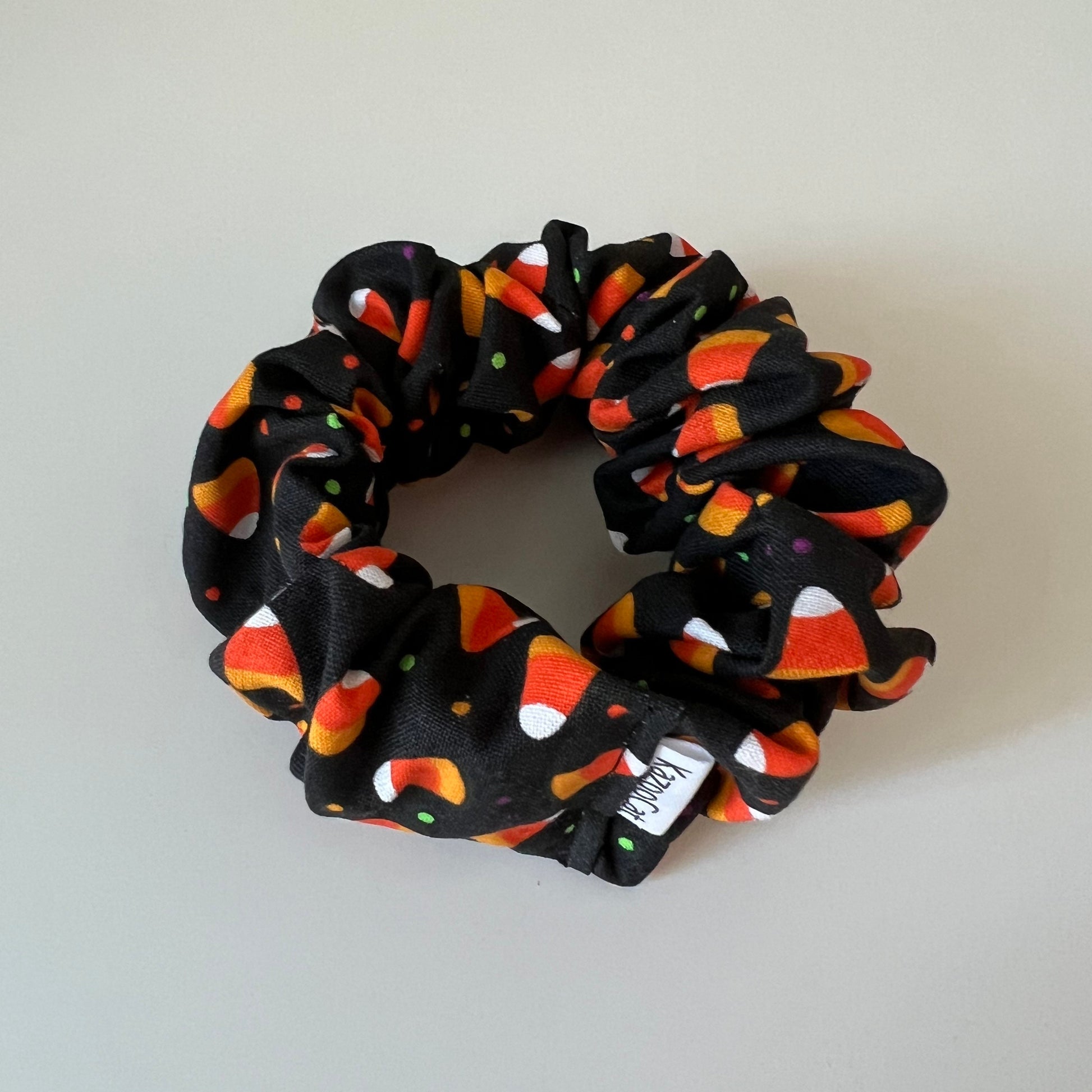 Candy Corn Scrunchie