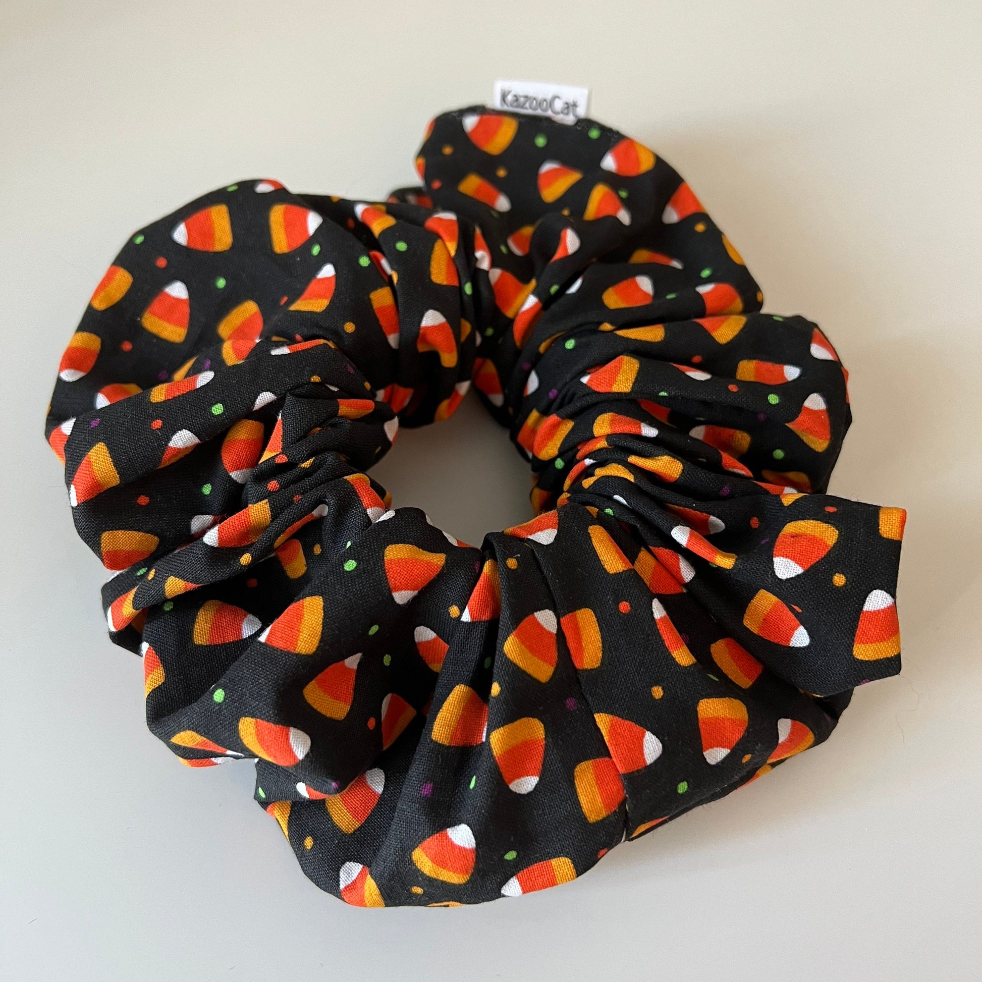 Candy Corn Scrunchie
