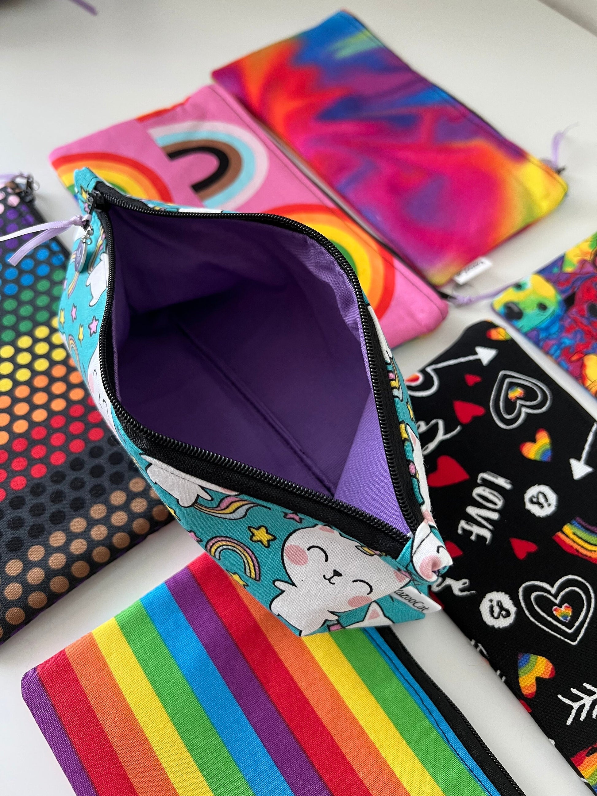 Rainbow Dots Pouch