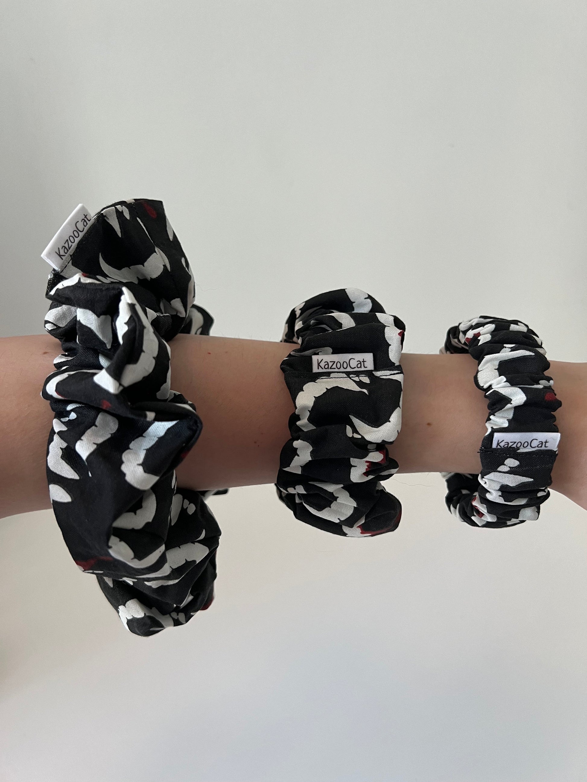 Glow in the Dark Vampire Teeth Scrunchie