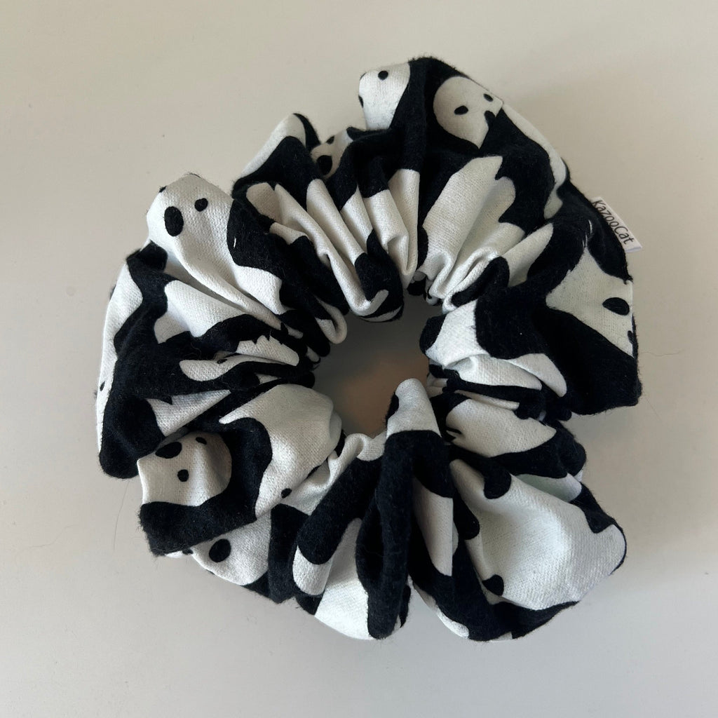 Glow in the Dark Ghosts Scrunchie