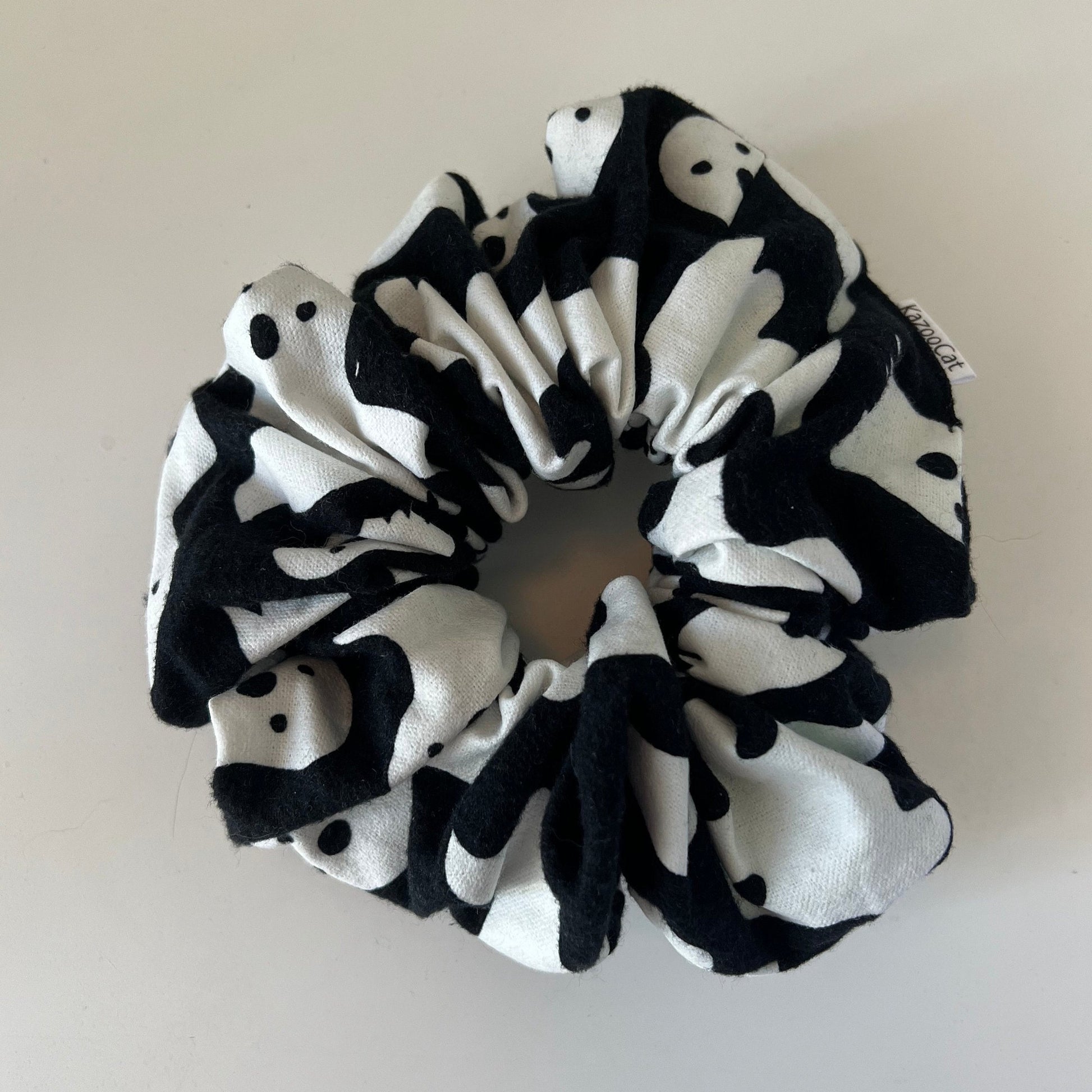Glow in the Dark Ghosts Scrunchie