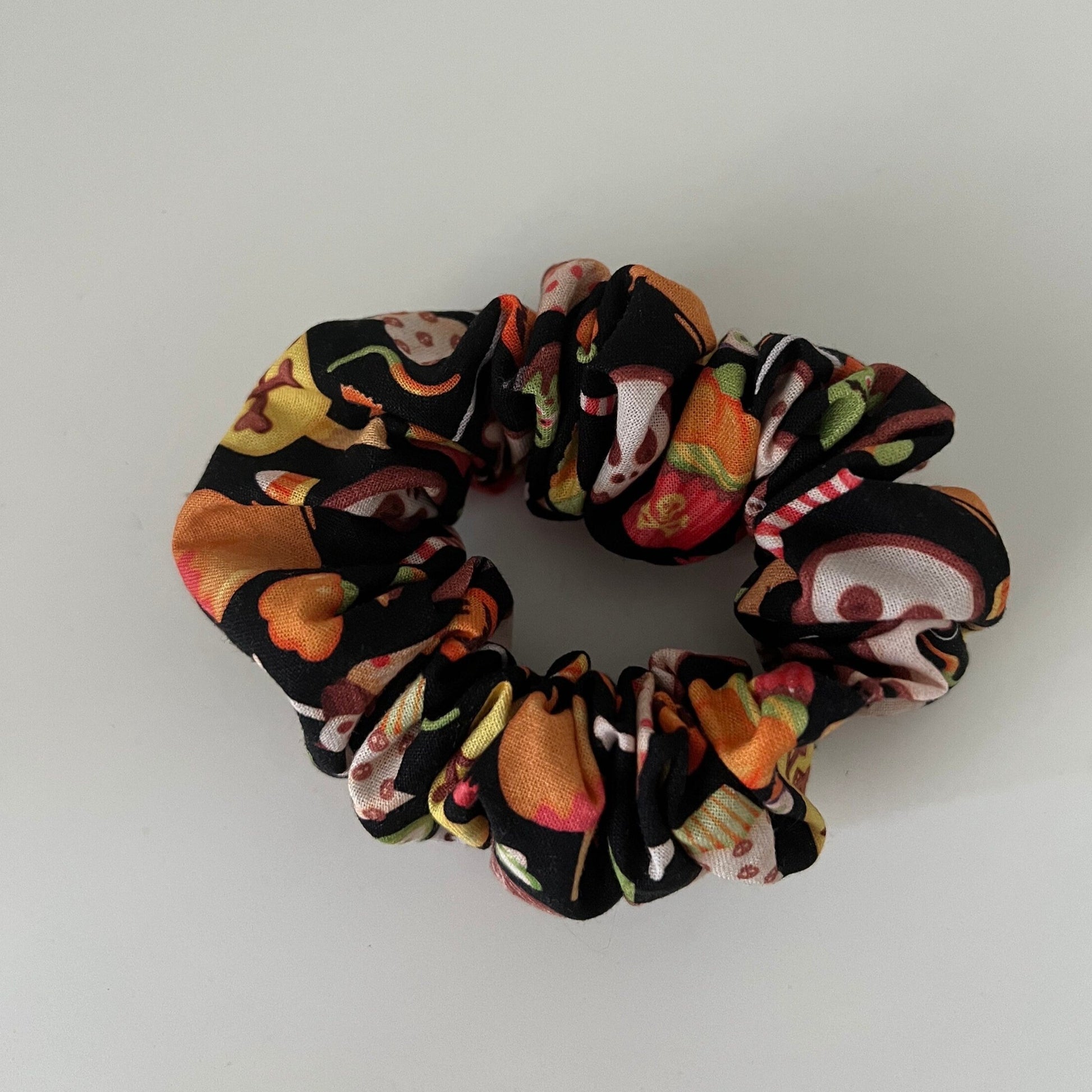 Halloween Candy Scrunchie