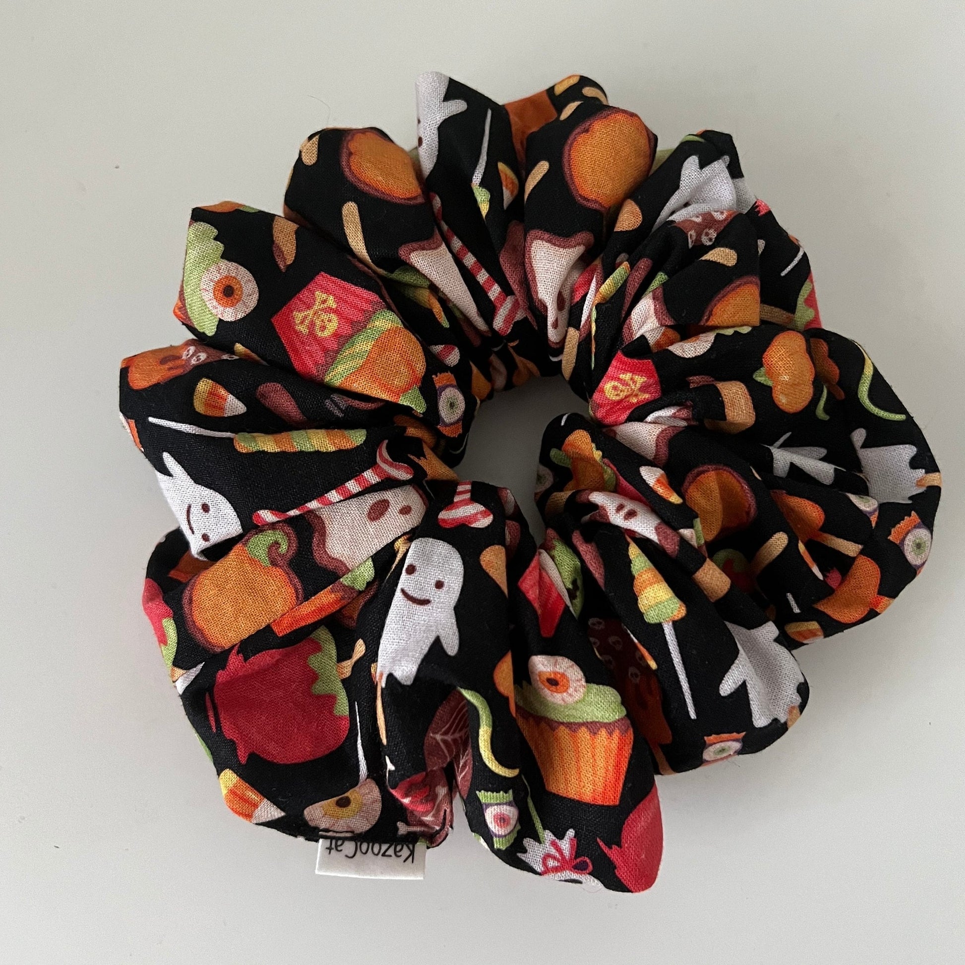 Halloween Candy Scrunchie