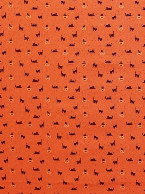 Pumpkin Kittens Scrunchie