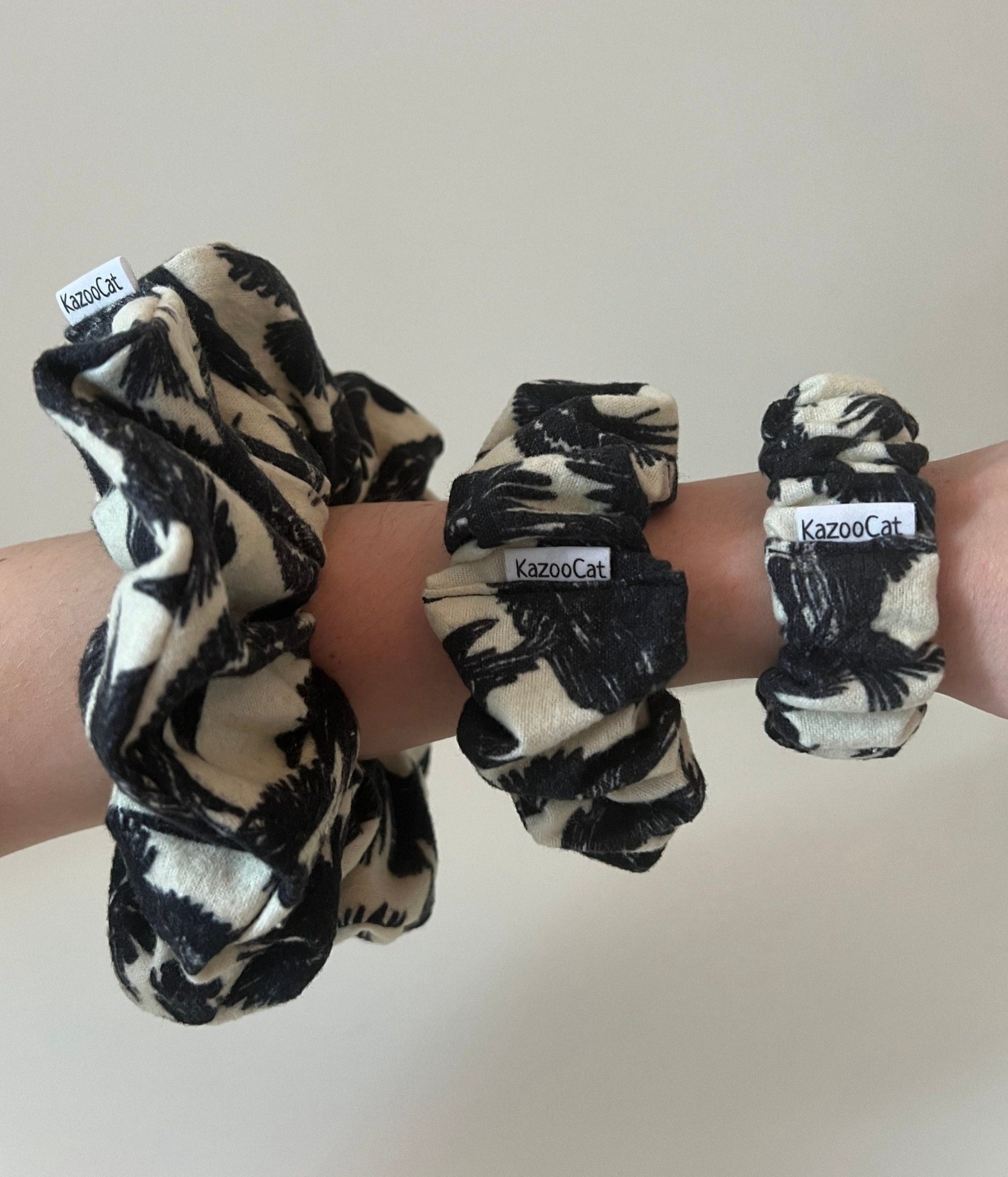 Murder of Crows Scrunchie