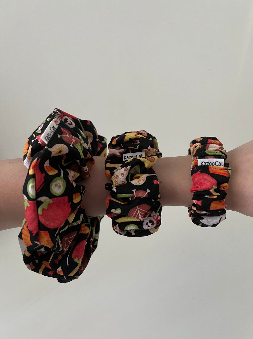 Halloween Candy Scrunchie