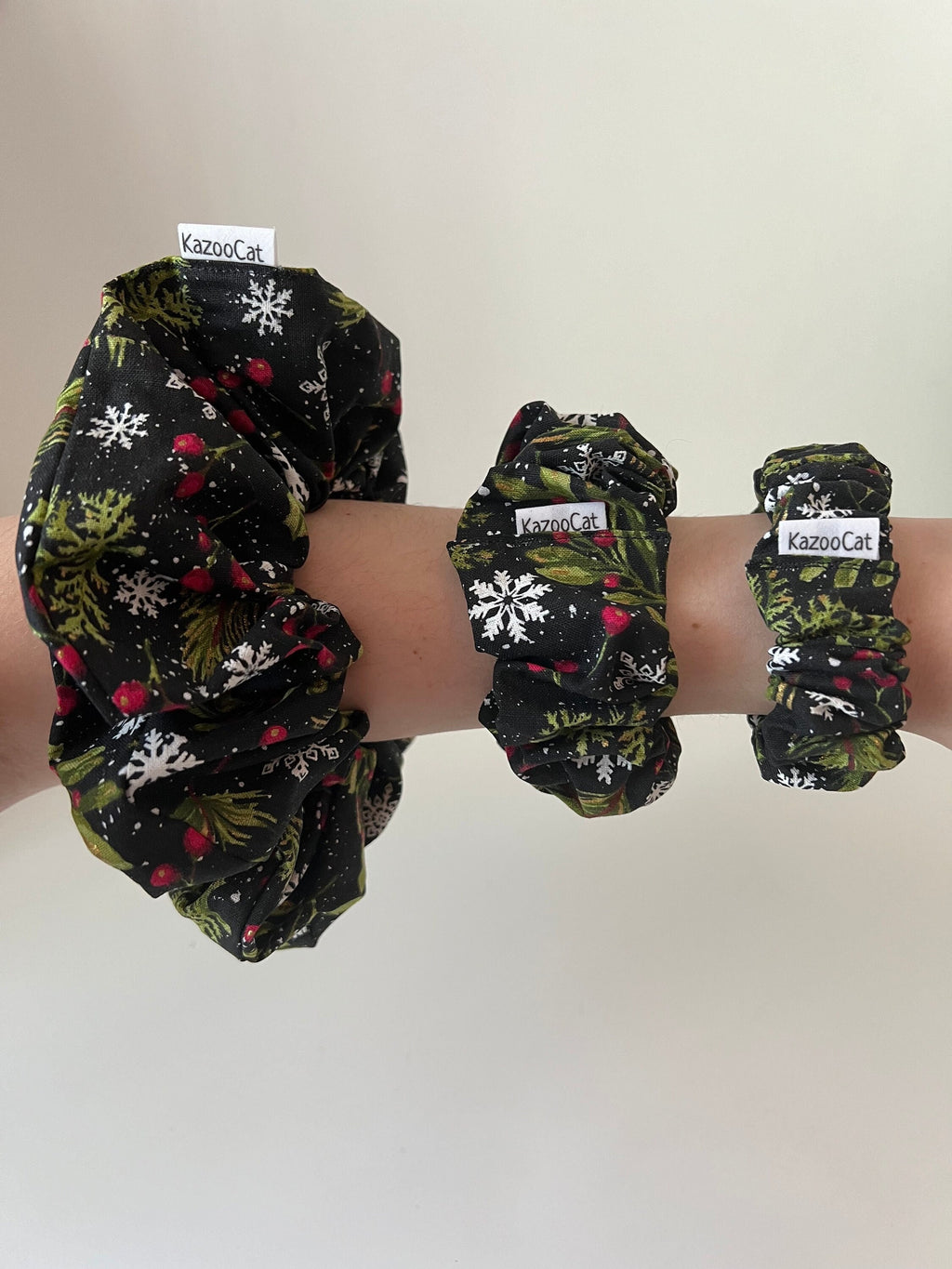 Holly Scrunchie