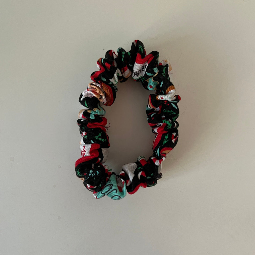 Santa Cookies Scrunchie
