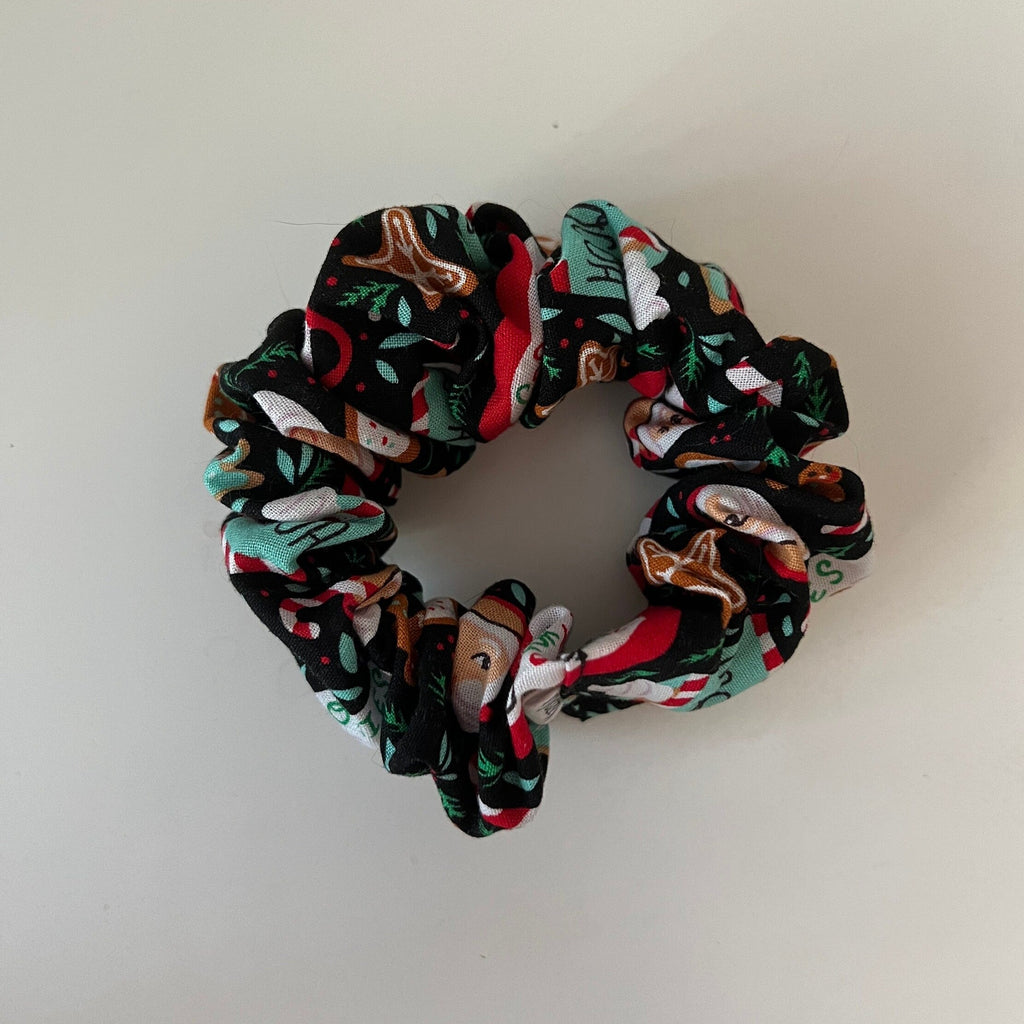Santa Cookies Scrunchie