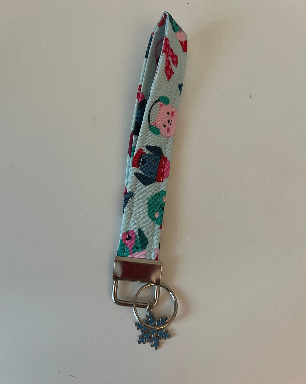 Christmas Keyfob Wristlets 1"