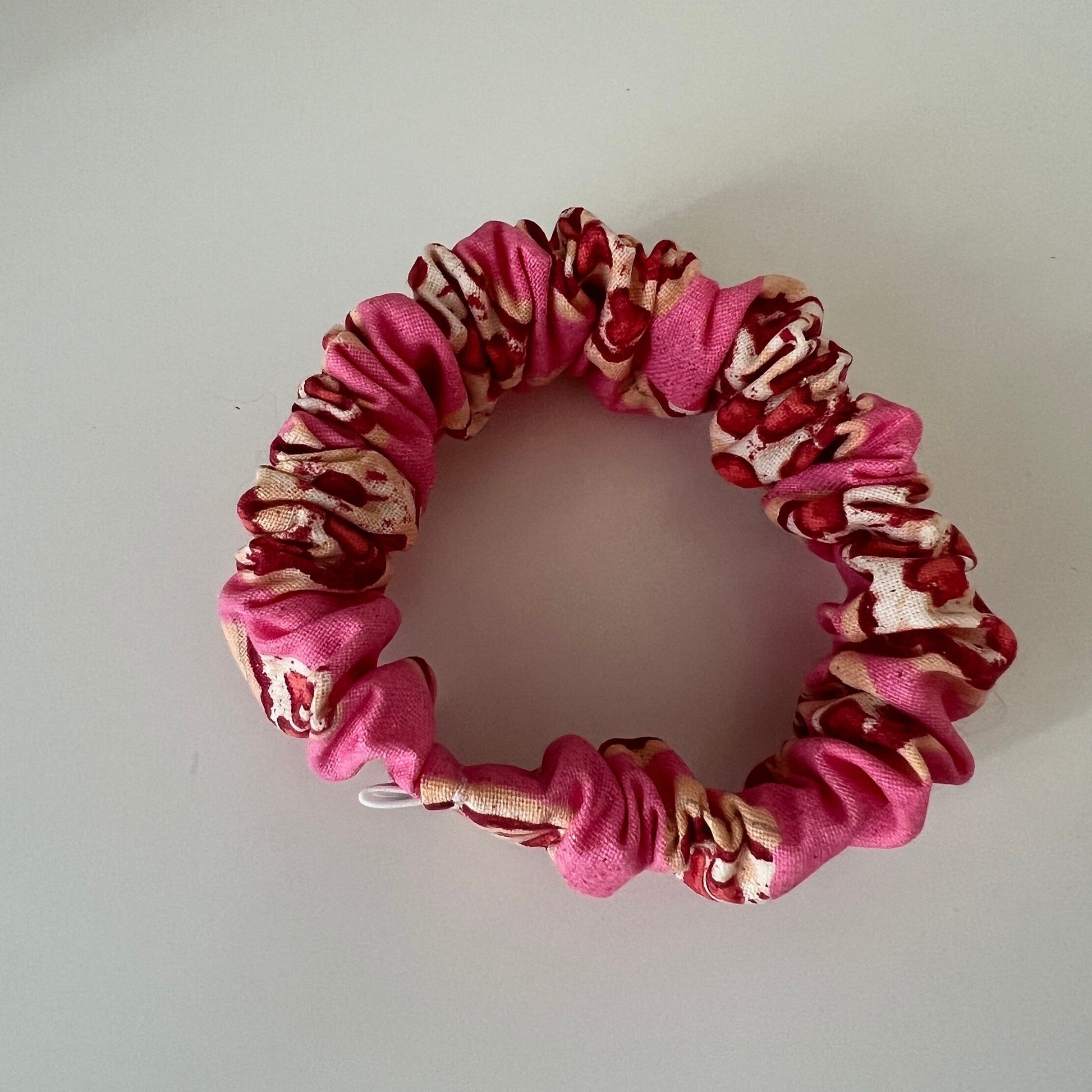 Pizza Heart Scrunchie