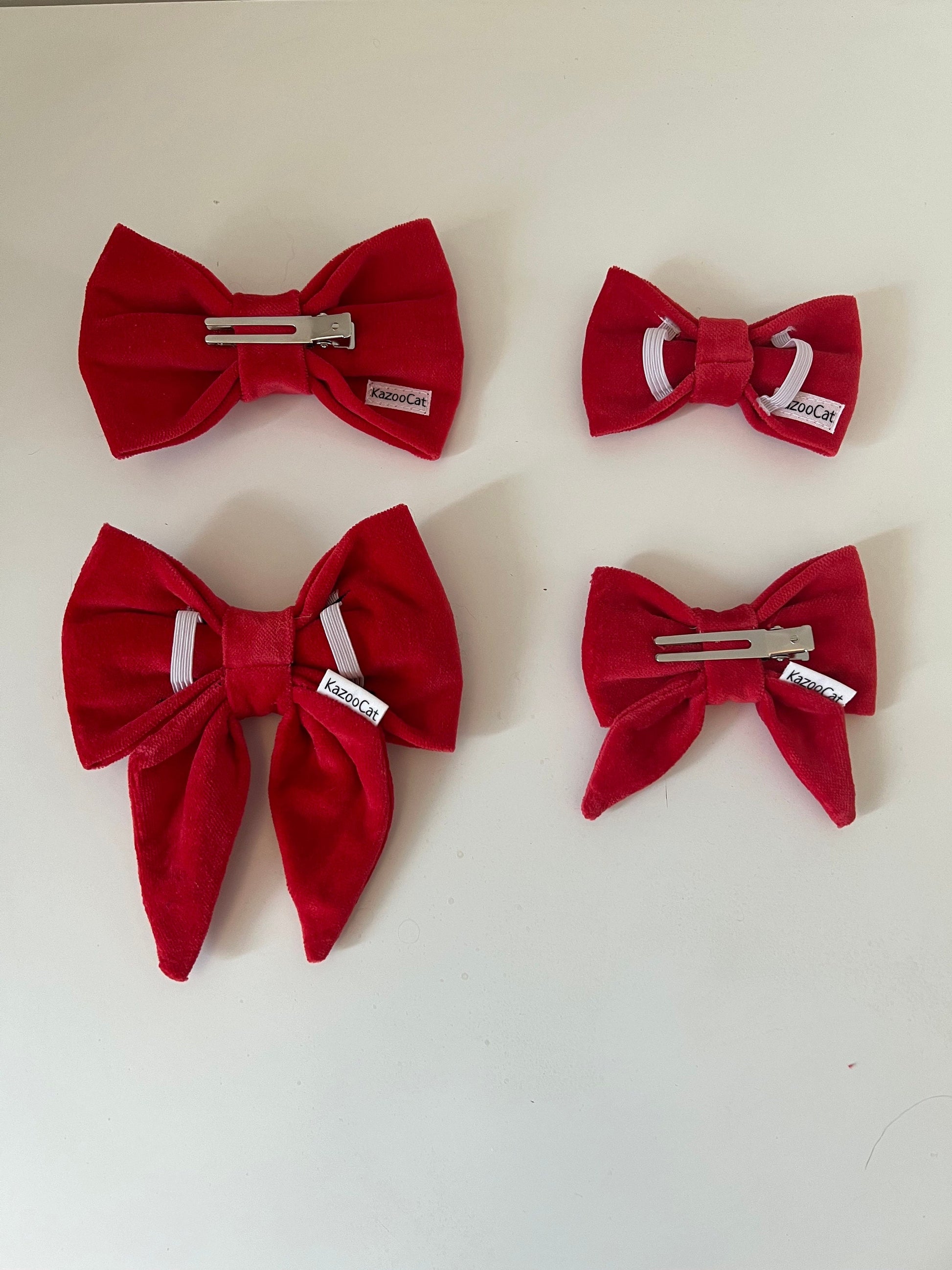 Red Velvet Bows