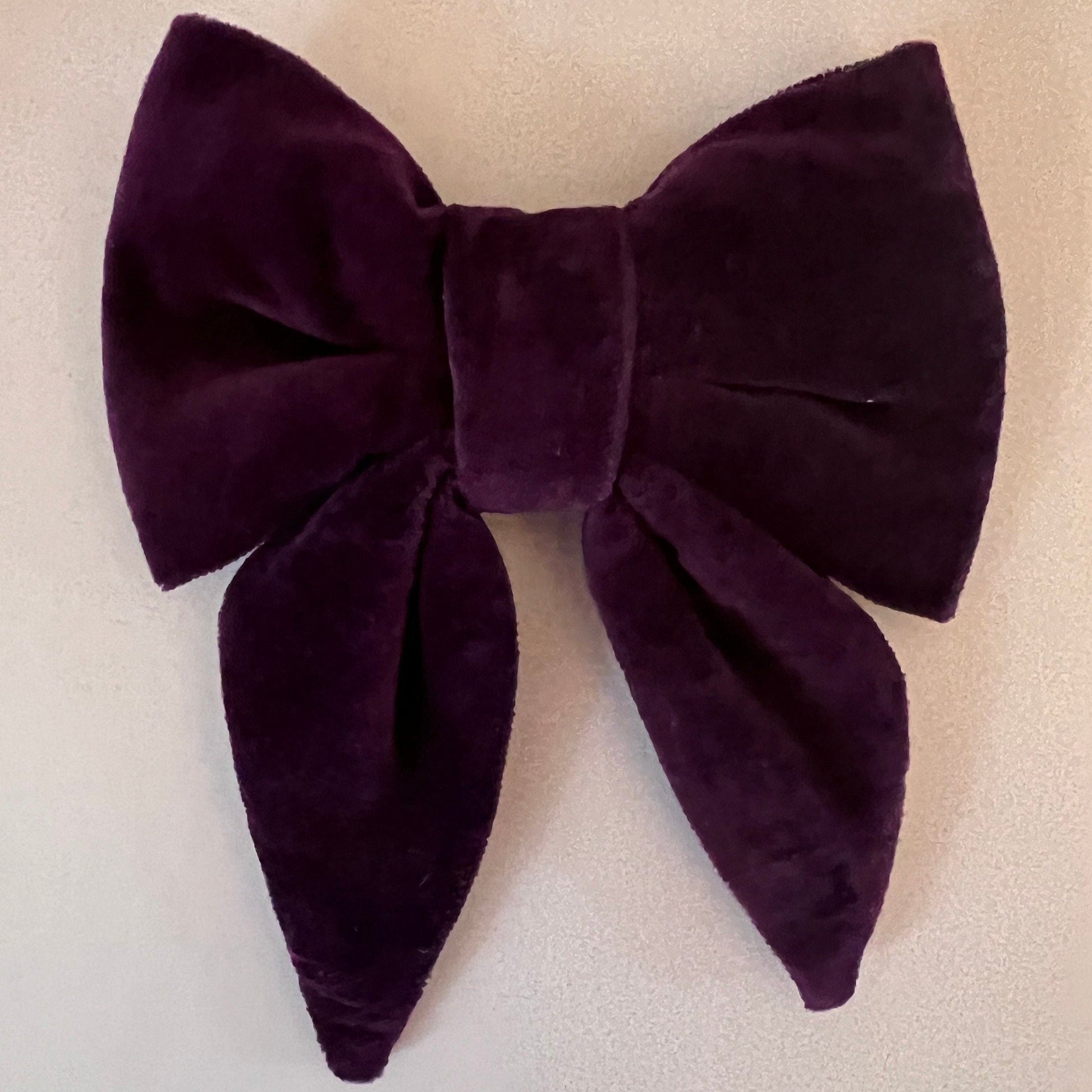 Purple Velvet Bows