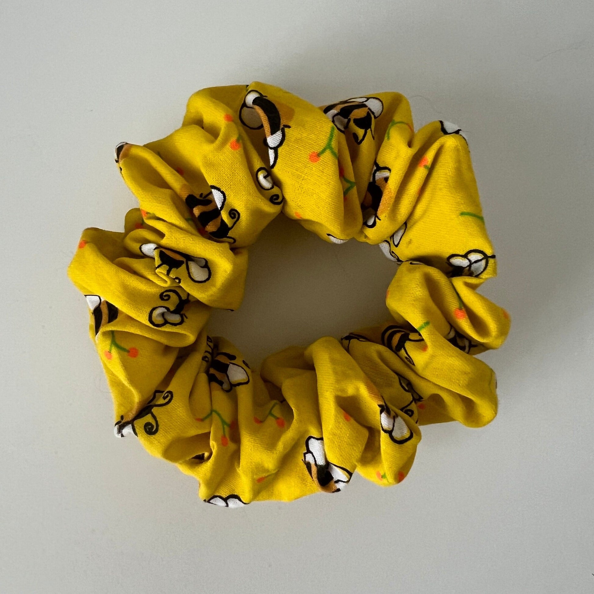 Happy Bee Scrunchie