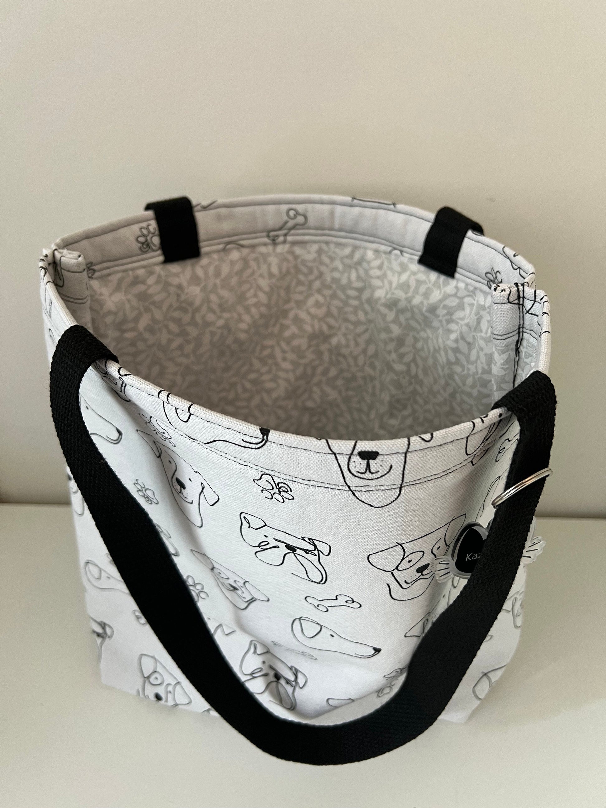 Puppy Portrait Tote Bag