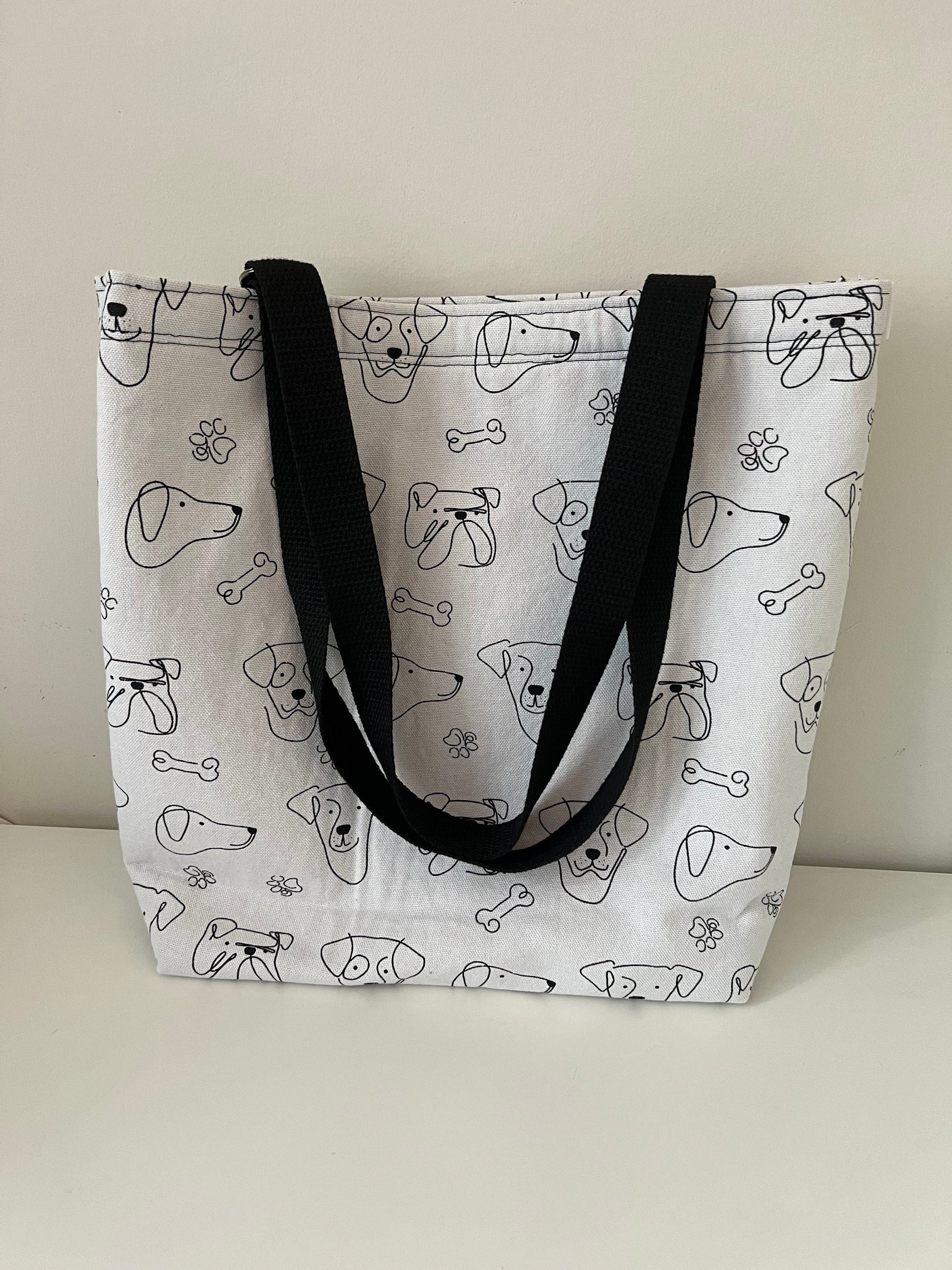 Puppy Portrait Tote Bag