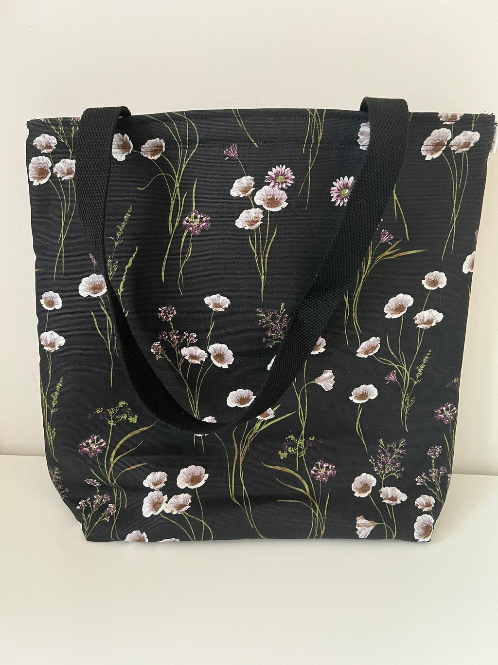 White Flowers Tote Bag
