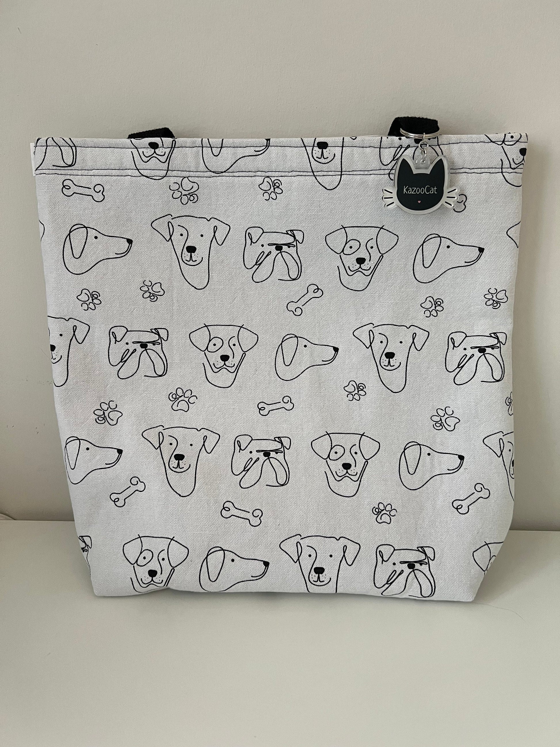 Puppy Portrait Tote Bag