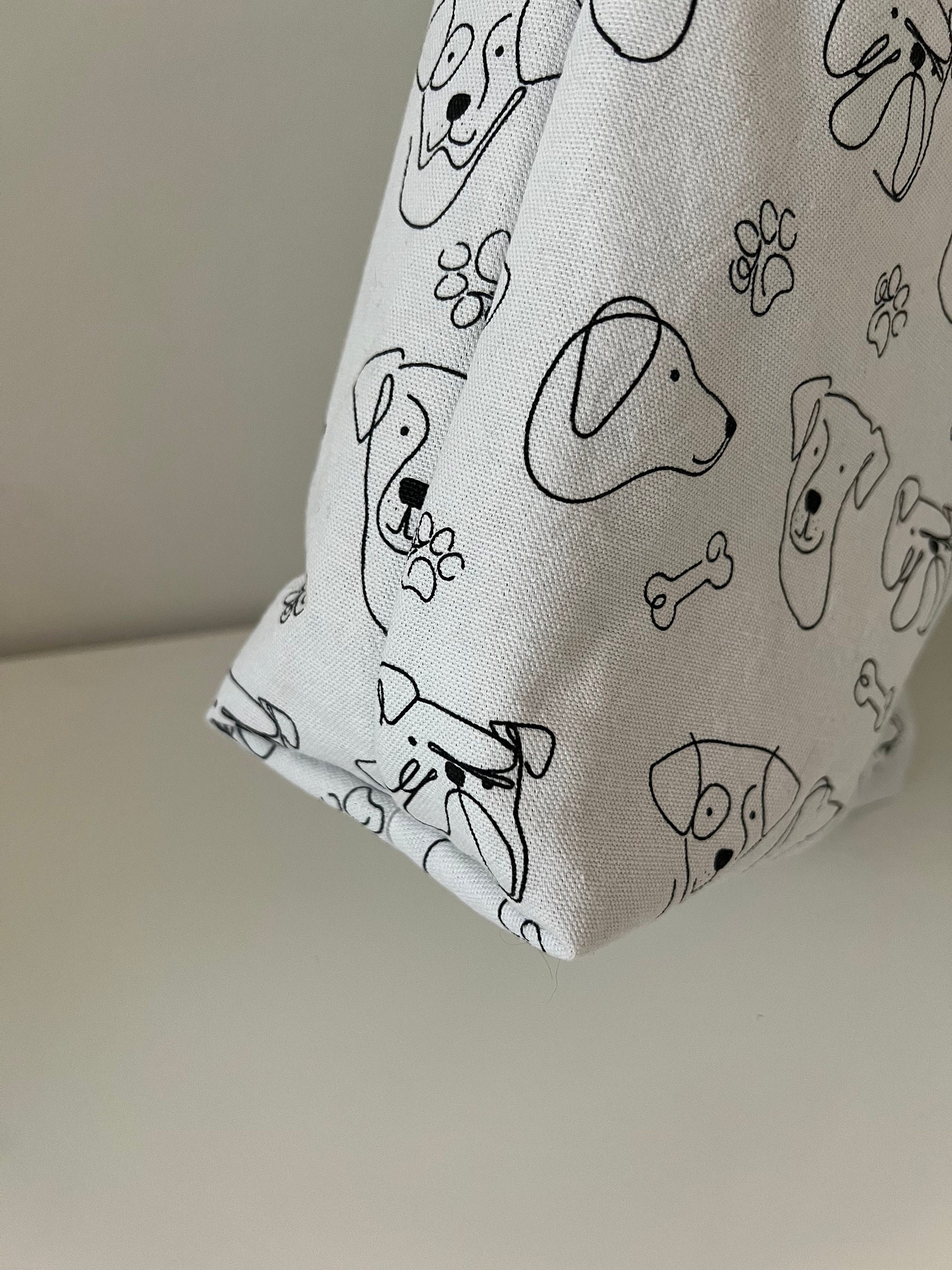 Puppy Portrait Tote Bag