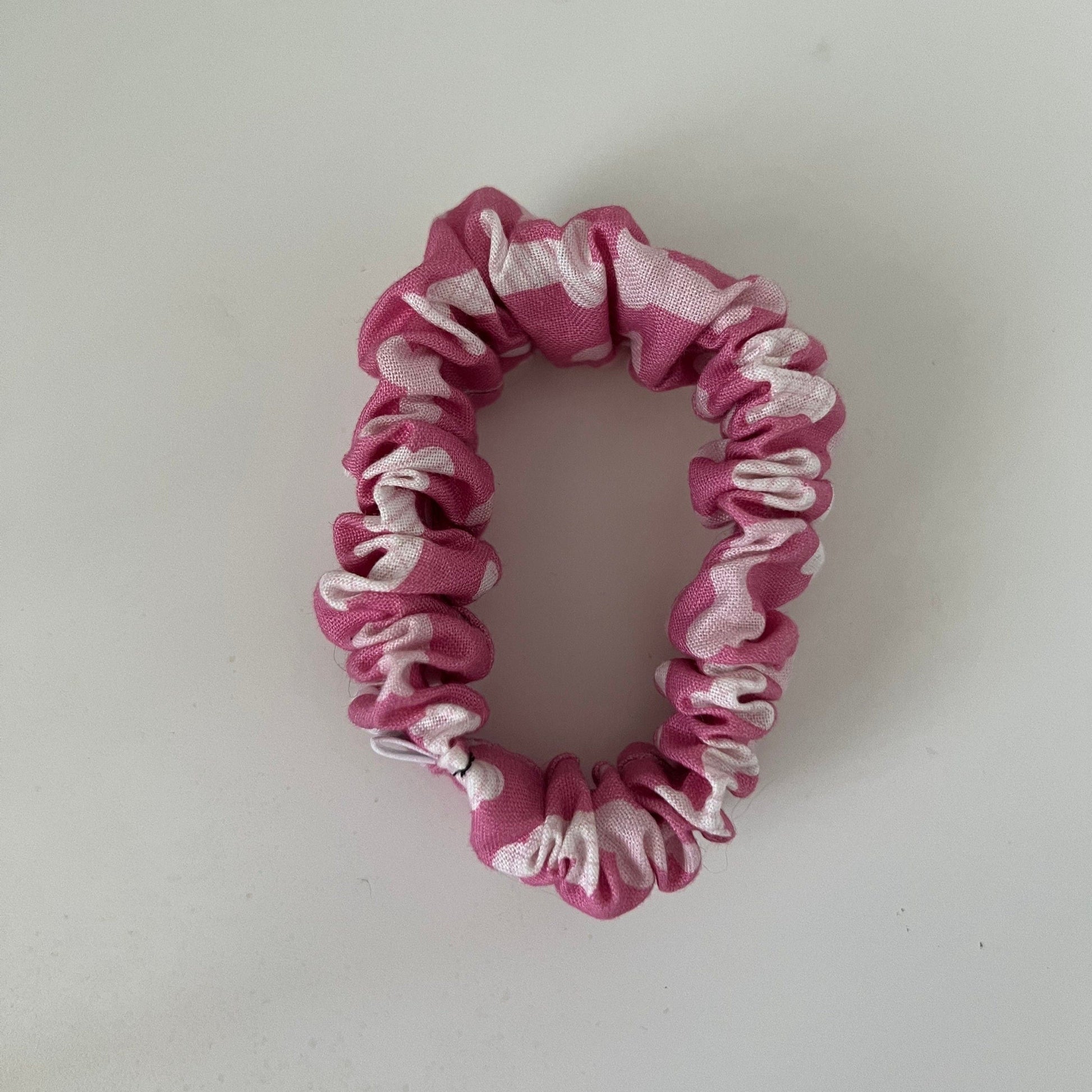 Dog Bone Scrunchie - Handmade Hair Accessory