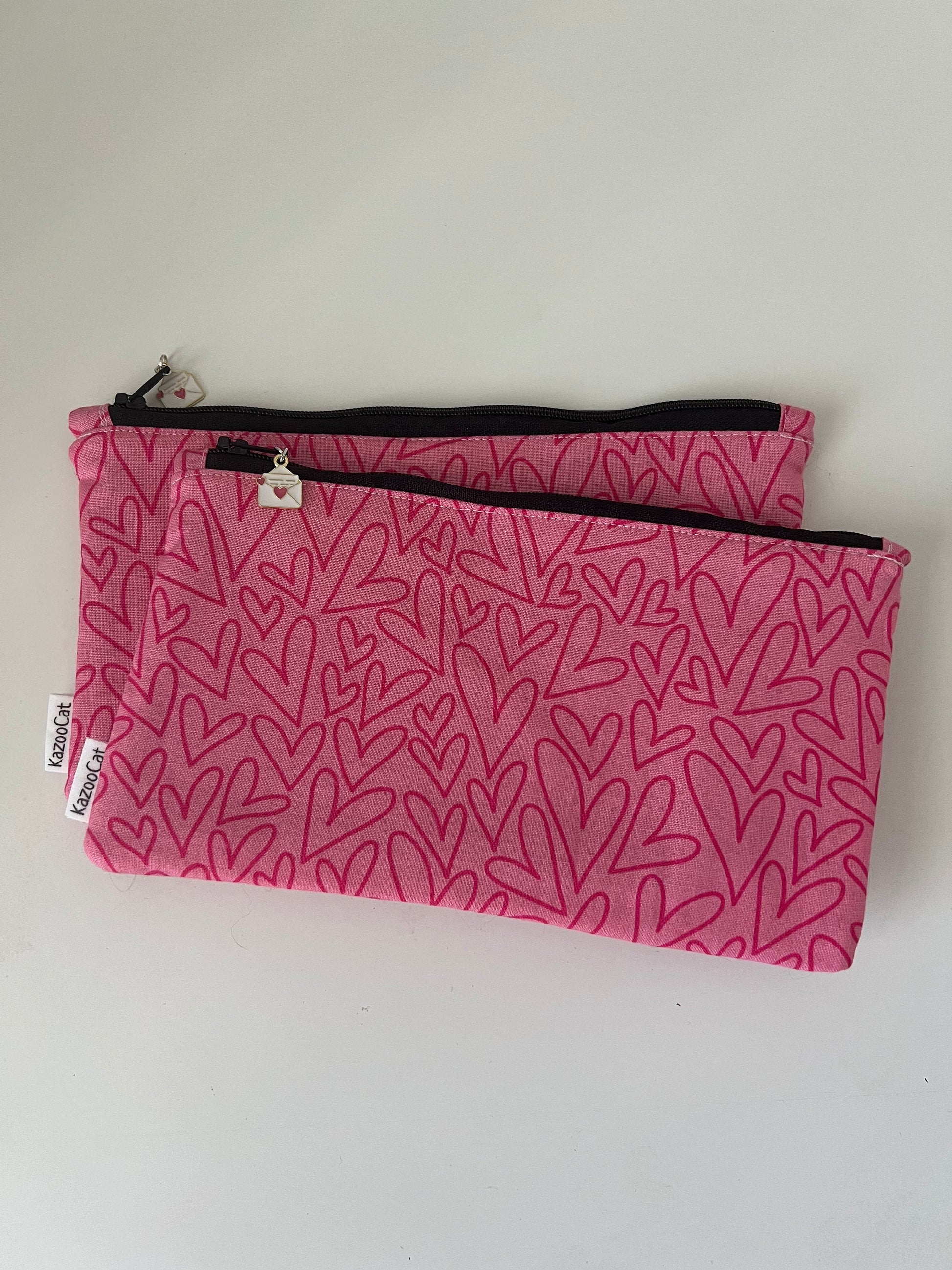 Valentine's Pouches - Makeup and Storage Case