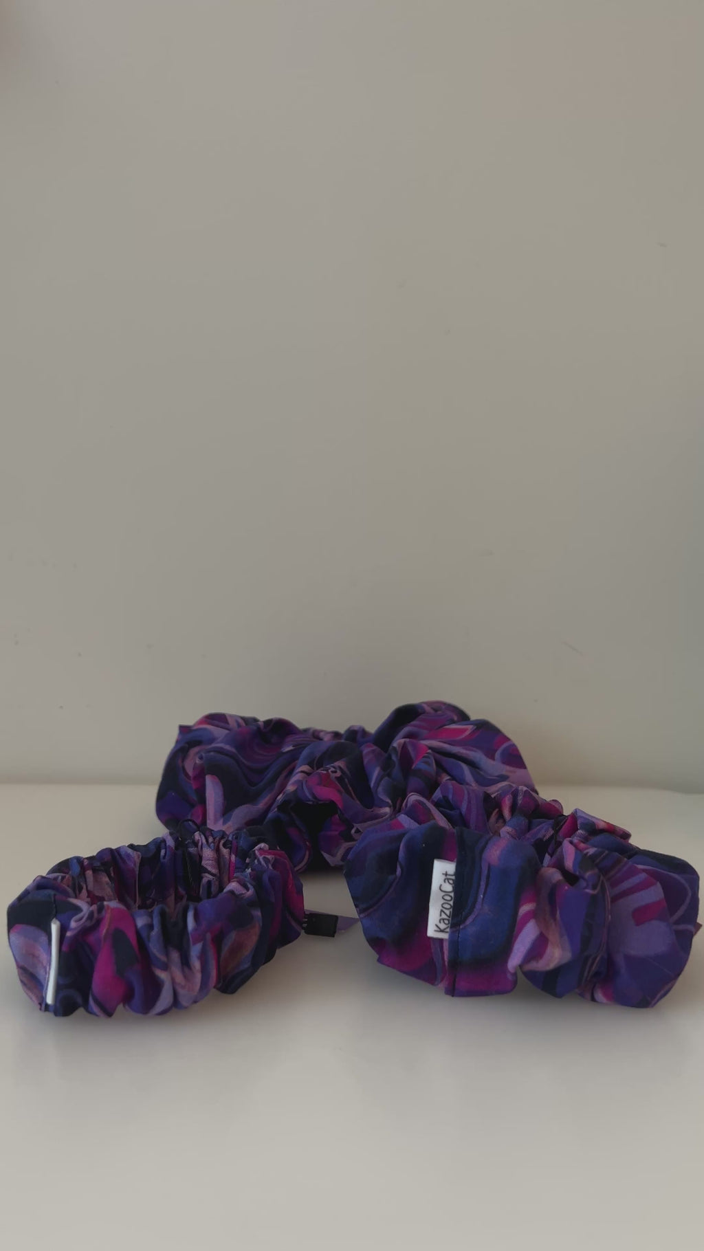 Purple Oil Slick Scrunchie
