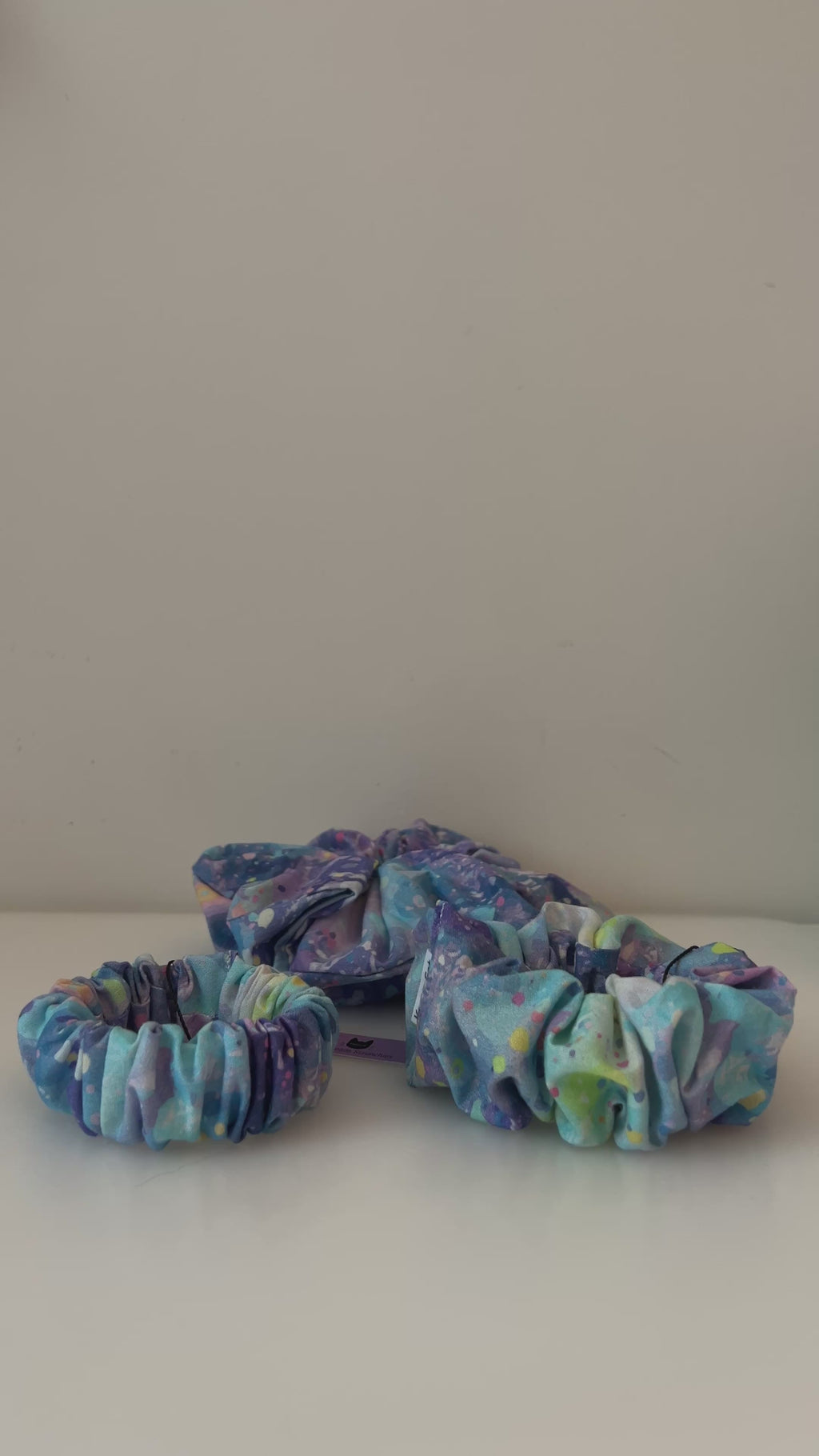 Splatter Graffiti Scrunchie