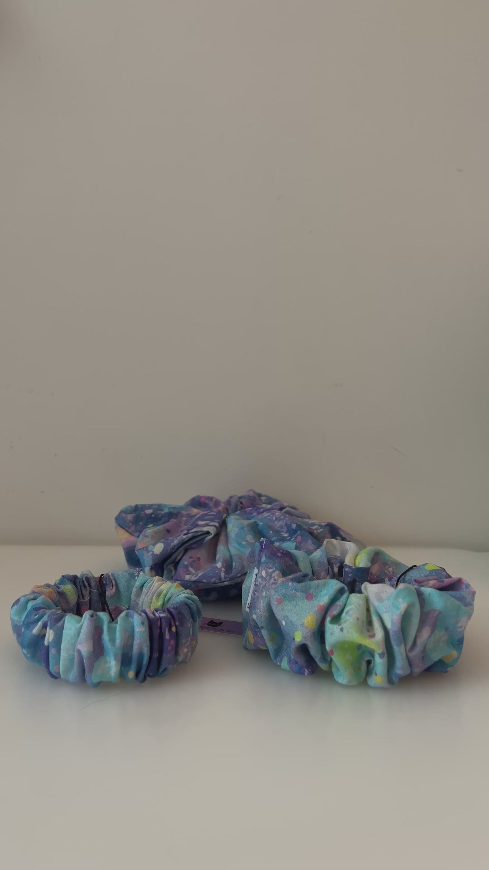 Splatter Graffiti Scrunchie